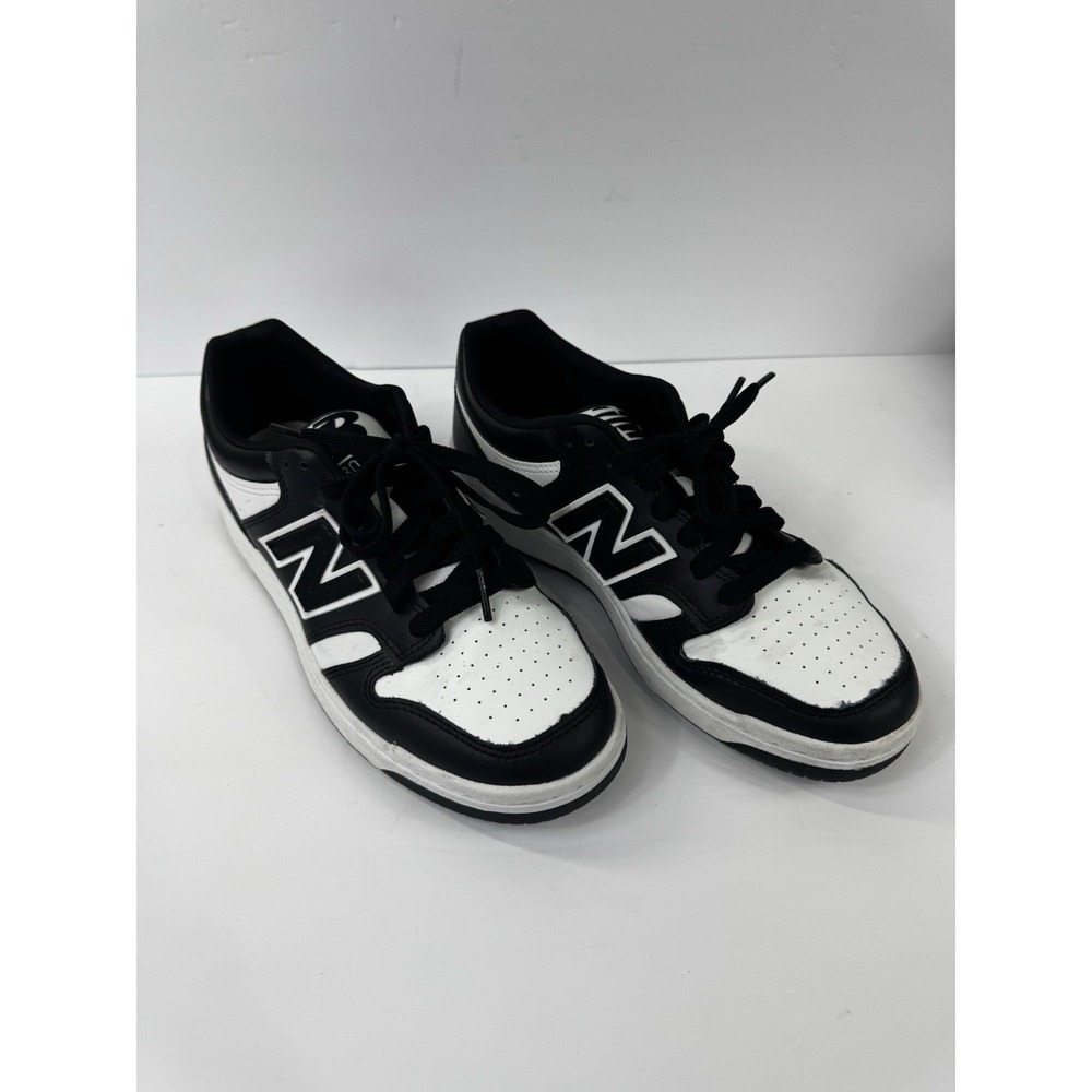 New Balance 480 Sneaker Black and White Shoes Men's Size 8.5 - BB480LBA